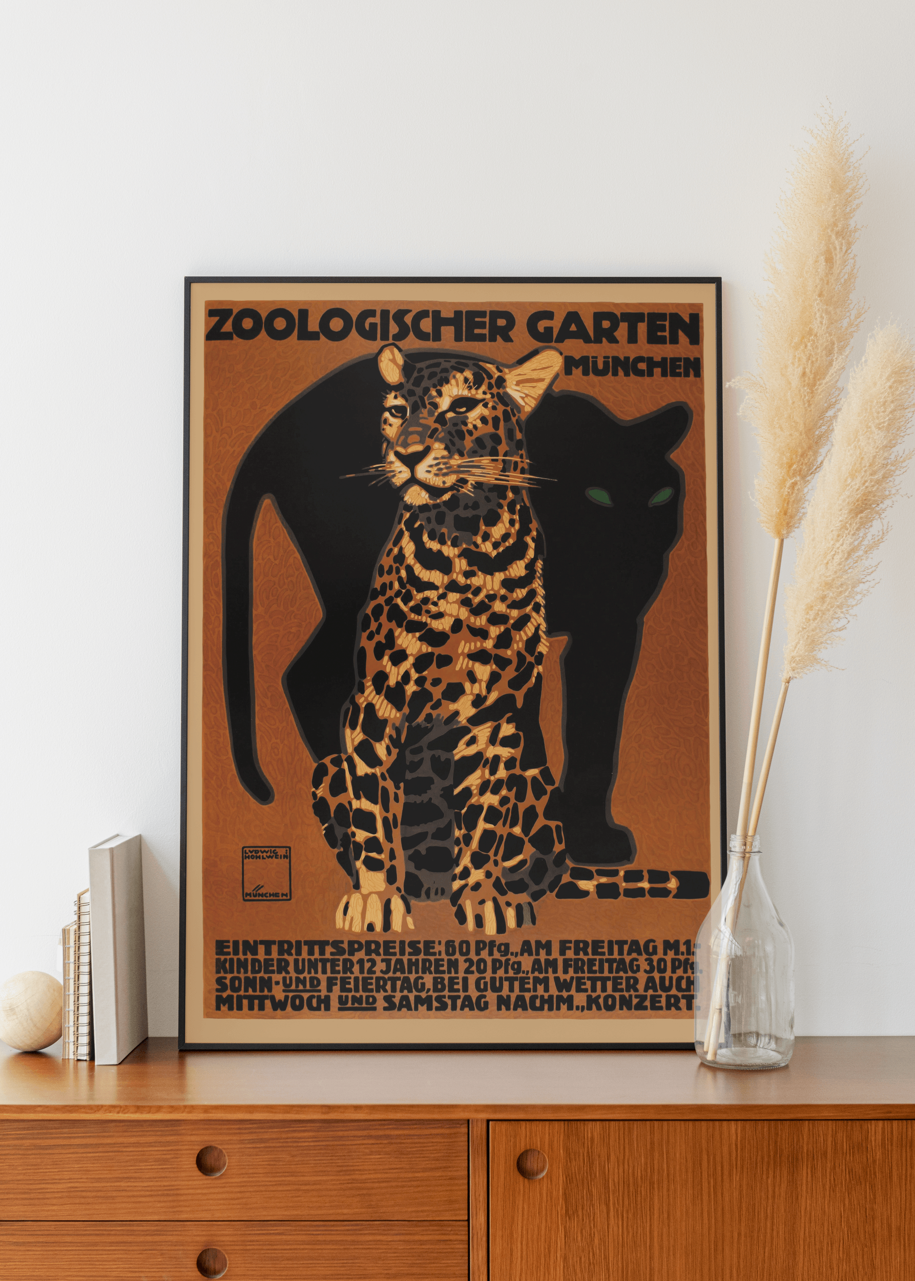 ZOOLOGISCHER GARTEN poster, Eye on Design, Eye on Design